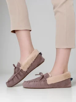 Royalfashion Damskie mokasyny z futerkiem Ahtikes