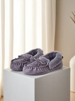 Royalfashion Damskie mokasyny z futerkiem Ahtikes