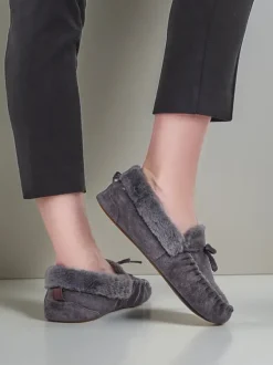 Royalfashion Damskie mokasyny z futerkiem Ahtikes