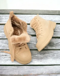 Royalfashion Damskie ocieplane buty sportowe a'la trampki Benvilo