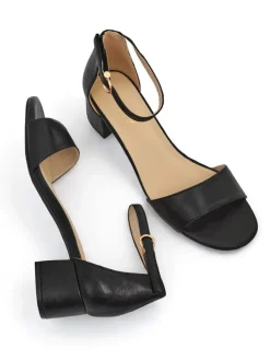 Royalfashion Damskie sandały na niskim obcasie SoftHeels