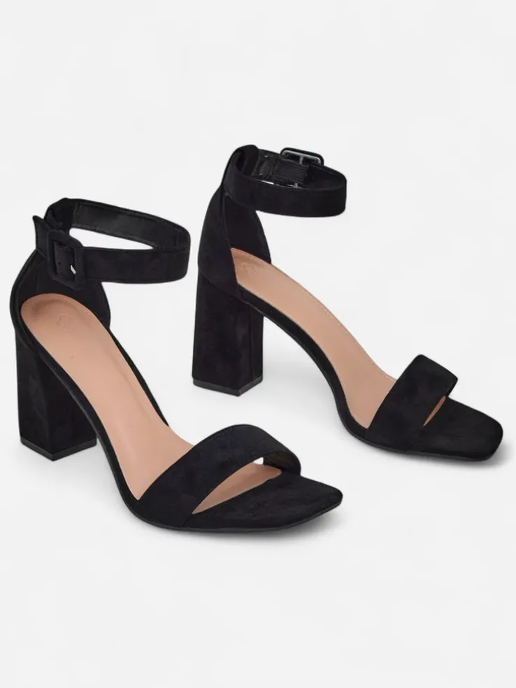 Royalfashion Damskie sandały eko zamszowe Ardeni