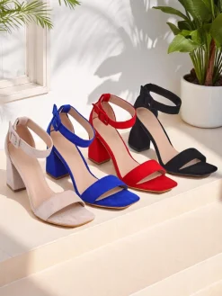 Royalfashion Damskie sandały eko zamszowe Ardeni