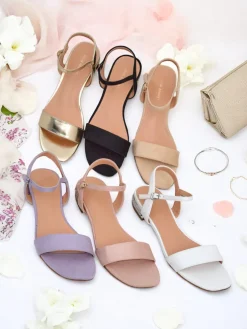 Royalfashion Damskie sandały na płaskiej podeszwie Aronies