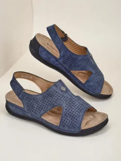 Royalfashion Damskie sandały ażurowe Leminni