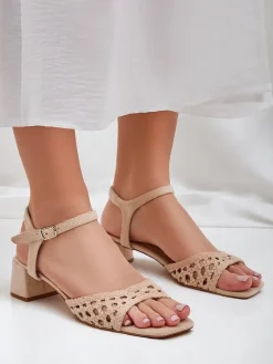 Royalfashion Damskie sandały ażurowe Azopi