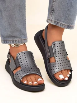 Royalfashion Damskie sandały na grubszej podeszwie BreezyStep