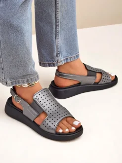 Royalfashion Damskie sandały na grubszej podeszwie BreezyStep