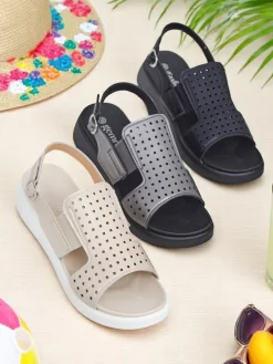 Royalfashion Damskie sandały na grubszej podeszwie BreezyStep