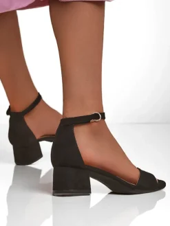 Royalfashion Damskie sandały na niskim obcasie SoftHeels