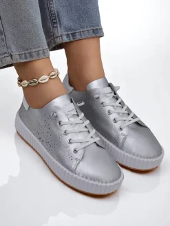 Royalfashion Damskie sneakersy ażurowe Luna Lace