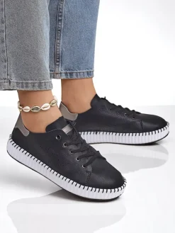 Royalfashion Damskie sneakersy ażurowe Luna Lace