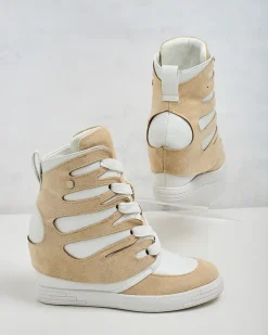 Royalfashion Damskie sportowe botki na koturnie Pamstinsa