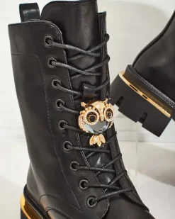 Royalfashion Damskie wysokie botki typu workery Sococ