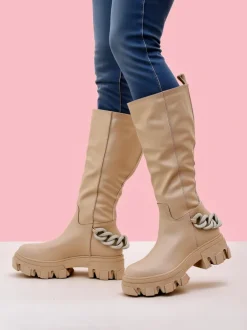 Royalfashion Damskie wysokie kozaki Defesisa