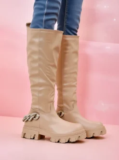 Royalfashion Damskie wysokie kozaki Defesisa