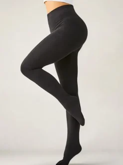 Royalfashion Damskie zimowe rajstopy ocieplane