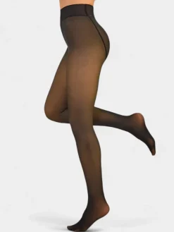 Royalfashion Damskie zimowe rajstopy ocieplane