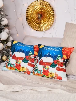 Royalfashion Dekoracyjna świąteczna poszewka na poduszkę
