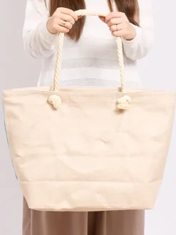 Royalfashion Duża torba materiałowa z printem