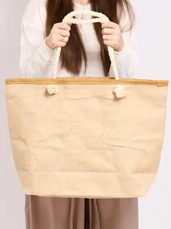 Royalfashion Duża torba materiałowa z printem