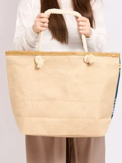 Royalfashion Duża torba materiałowa z printem