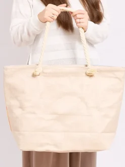 Royalfashion Duża torba materiałowa z printem