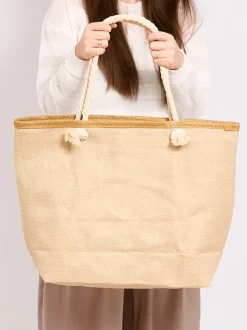 Royalfashion Duża torba materiałowa z printem