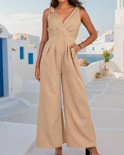 Royalfashion Długi kombinezon damski