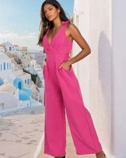 Royalfashion Długi kombinezon damski