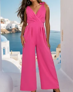 Royalfashion Długi kombinezon damski