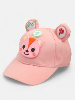 Royalfashion Dziecięca czapka z daszkiem z uszkami