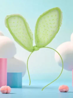 Royalfashion Dziecięca opaska do włosów z uszkami królika