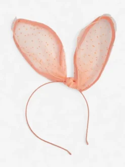 Royalfashion Dziecięca opaska do włosów z uszkami królika