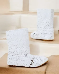 Royalfashion Dziecięce ażurowe botki Ollor