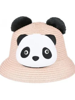Royalfashion Dziecięcy Kapelusz Słomkowy Panda