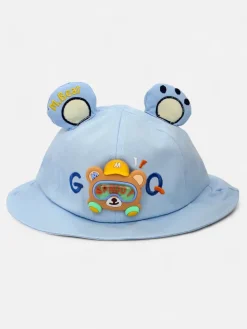 Royalfashion Dziecięcy Kapelusz z uszkami Misiowa Radość