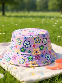 Royalfashion Dziecięcy Kapelusz typu Bucket Color Splash Bucket