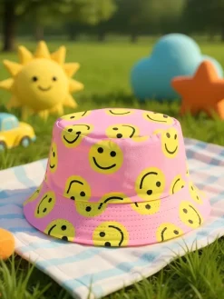 Royalfashion Dziecięcy Kapelusz typu Bucket Color Splash Bucket