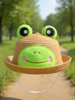 Royalfashion Dziecięcy Kapelusz Słomkowy Froggy Shade Hat