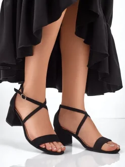 Royalfashion Eko zamszowe damskie sandały Romates