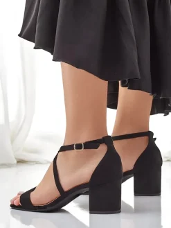 Royalfashion Eko zamszowe damskie sandały Romates