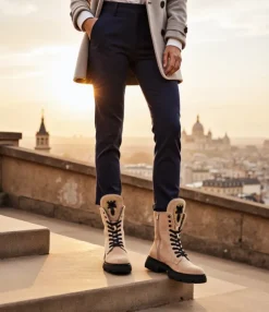 Royalfashion Eko-zamszowe damskie botki workery Moxox