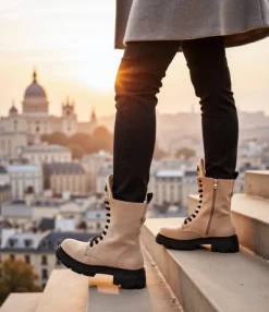 Royalfashion Eko-zamszowe damskie botki workery Moxox