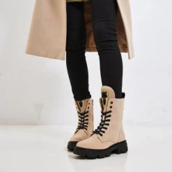 Royalfashion Eko-zamszowe damskie botki workery Moxox