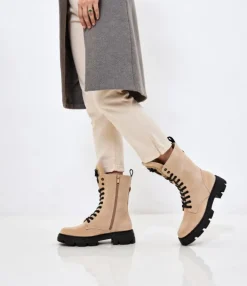 Royalfashion Eko-zamszowe damskie botki workery Moxox