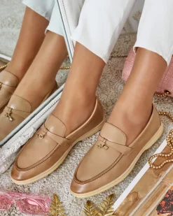Royalfashion Eleganckie mokasyny damskie Leosi