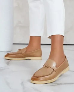 Royalfashion Eleganckie mokasyny damskie Leosi