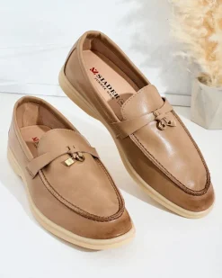 Royalfashion Eleganckie mokasyny damskie Leosi