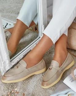 Royalfashion Eleganckie mokasyny damskie Leosi